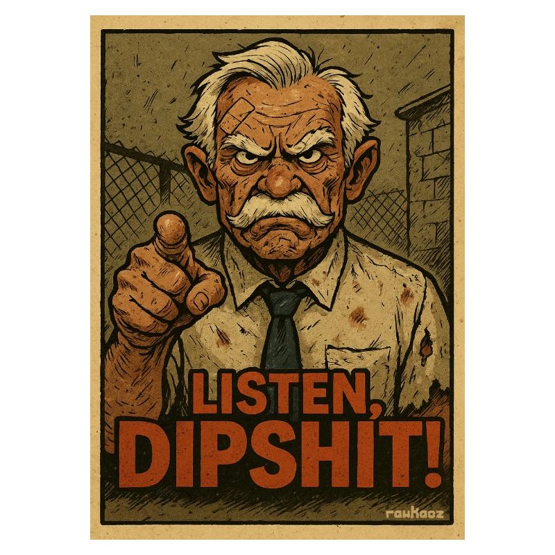 Listes, merde ! Papy cool