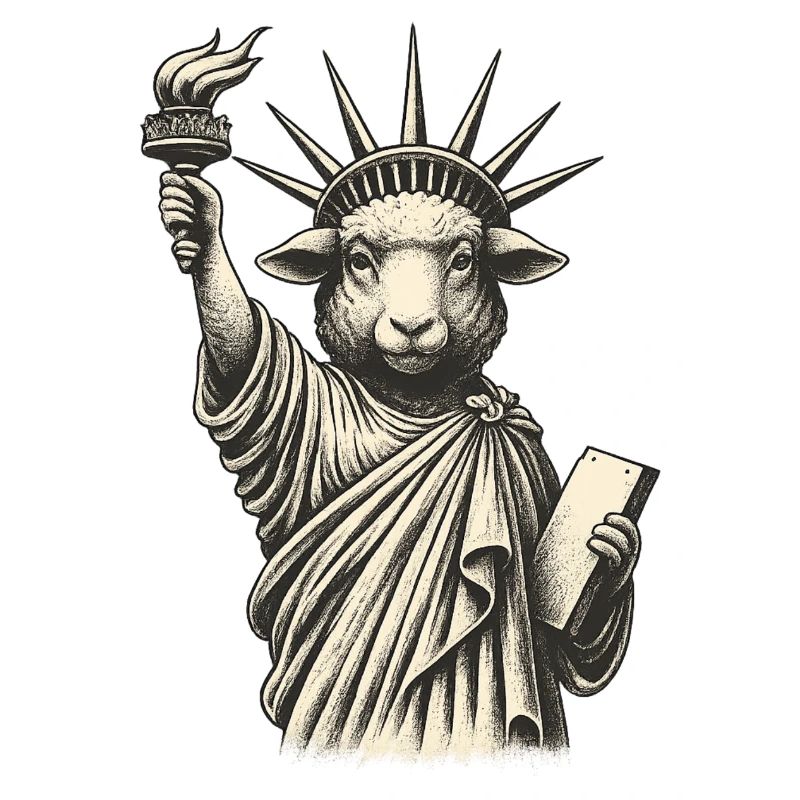 Statue du mouton de la Liberté