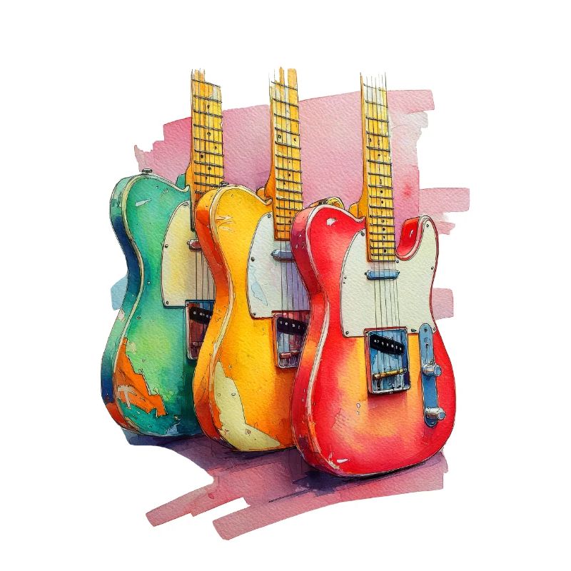 3 guitares