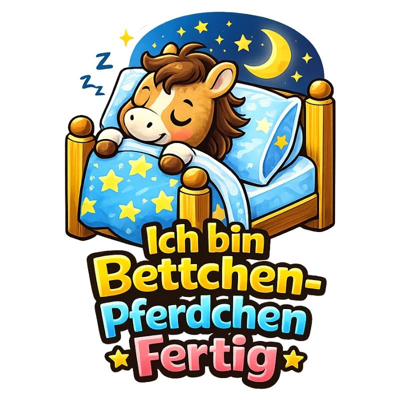 Bettchen Pferdchen Fertig | Bettfertig (md)