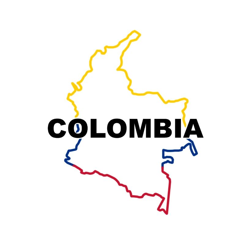 Carte de la Colombie