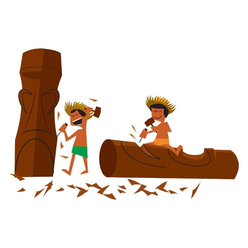 Sculpteurs de Tikis