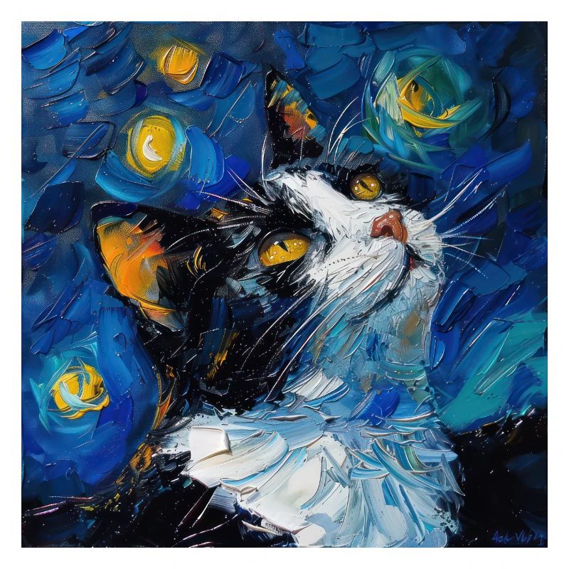 Chat, Motif De Chat