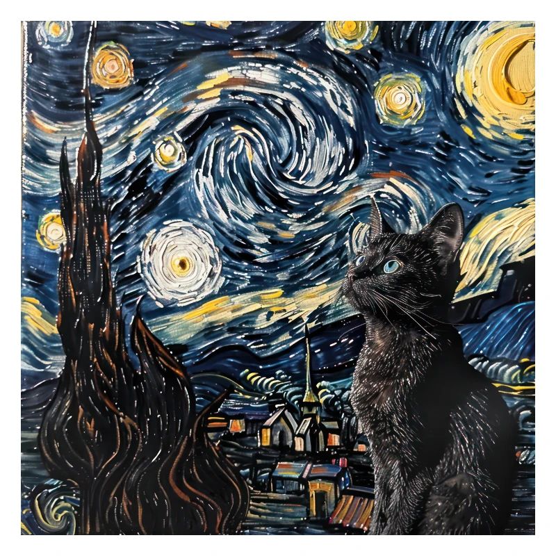 Chat, Motif De Chat