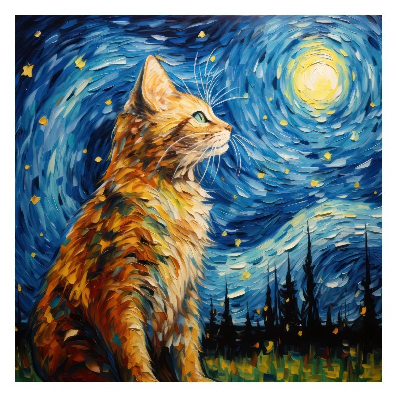 Chat, Motif De Chat