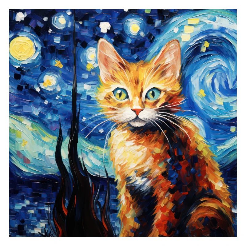 Chat, motif chat, cadeau