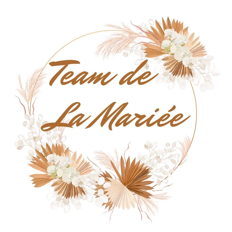 Team de La mariée floral-idée cadeau Evjf