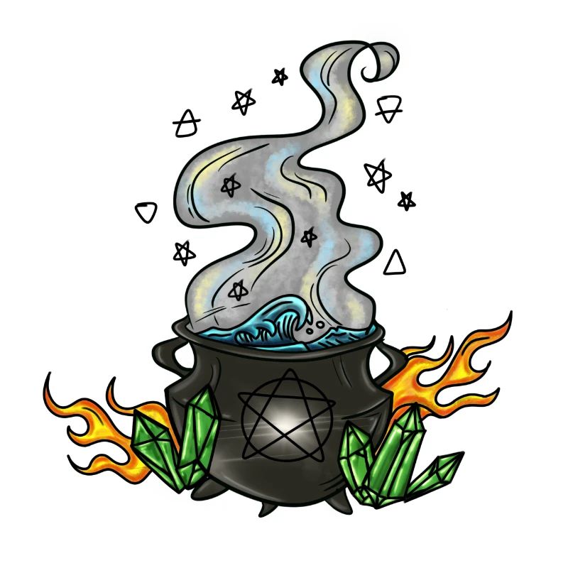 Der vier Elemente Kessel