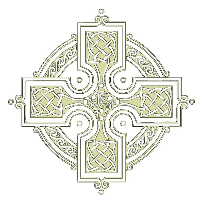 Celtic circles corners swatches gothic symbols