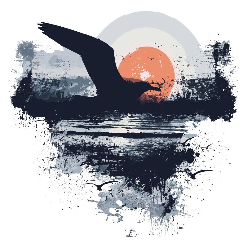 Möwe Seevogel Leuchtturm