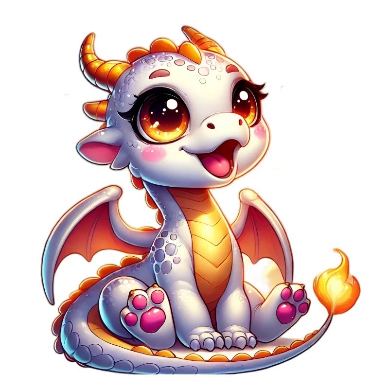 Mignon bébé dragon
