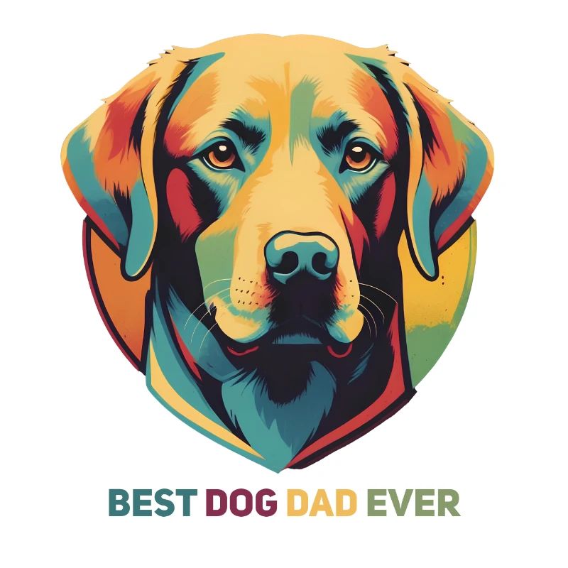 Vintage Hund bester Hundebesitzer