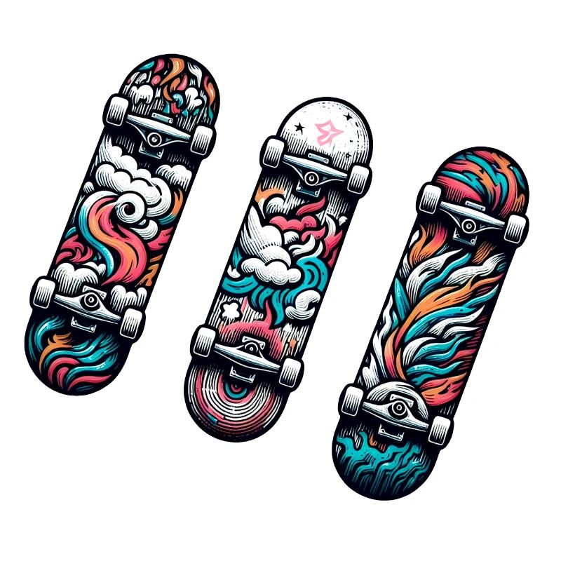 Trois Skateboard, Trio De Fun