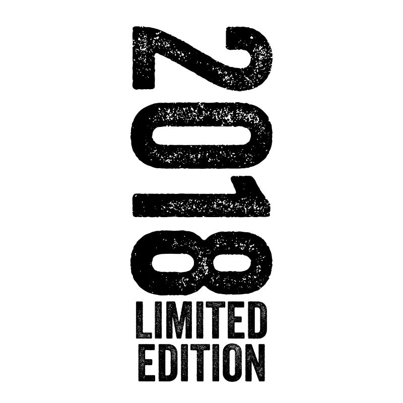 2018 Cadeau Anniversaire 2018 édition limitée 2018