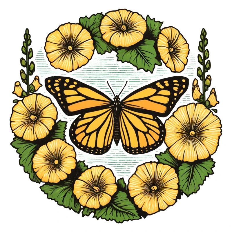 Papillon monarque