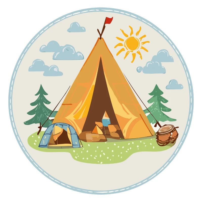 Camping TShirt