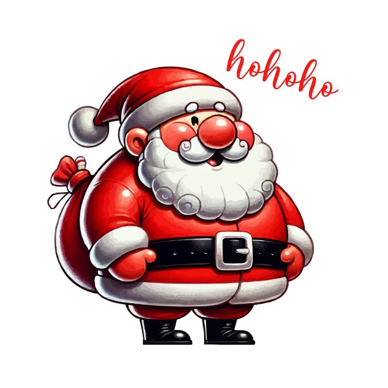 weihnachtsmann comic hohoho