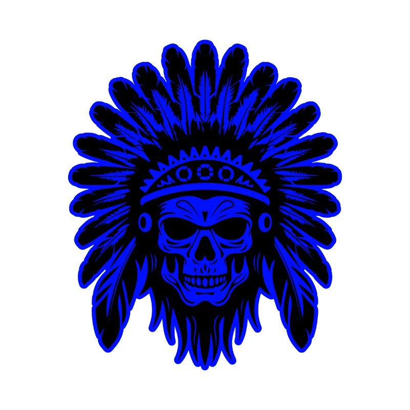 Apache Totenkopf Indianer
