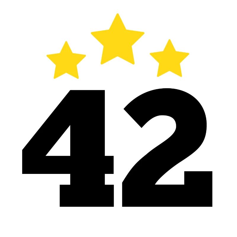 42 ans étoile - cadeau 42e anniversaire