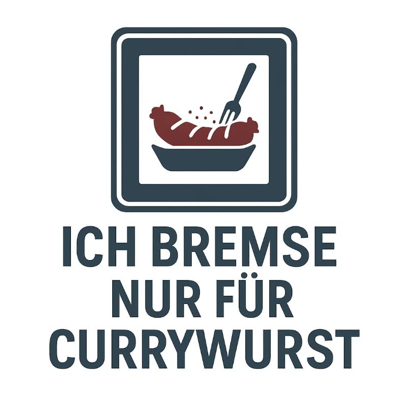 Currywurst Pause Pause Freins Nourriture Restauration Rapide Culte