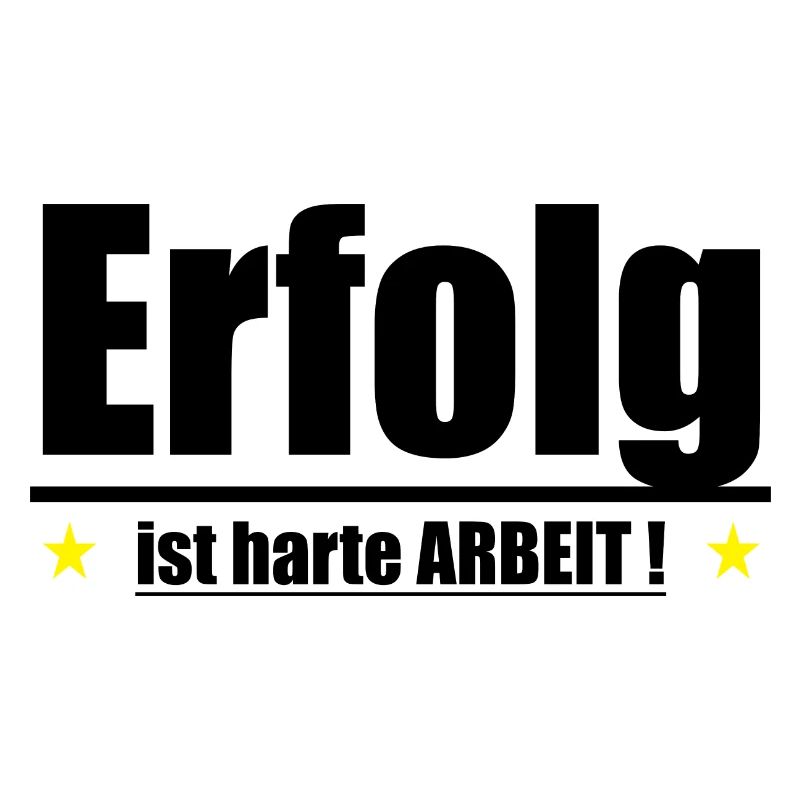 Erfolg ist harte Arbeit