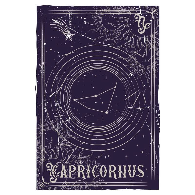 Capricorn Constellation Ring