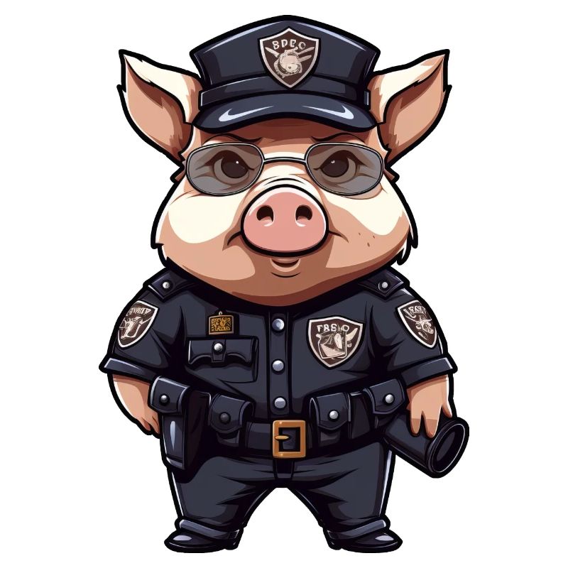 Policier cochon