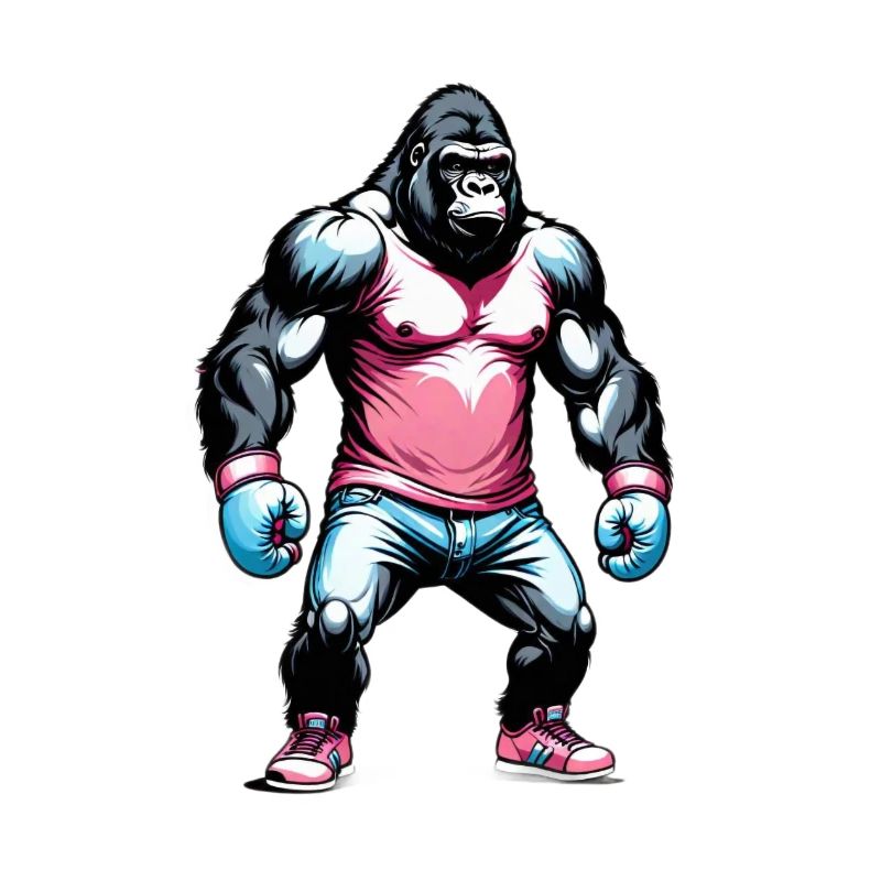 Boxe Boxeur Gorille