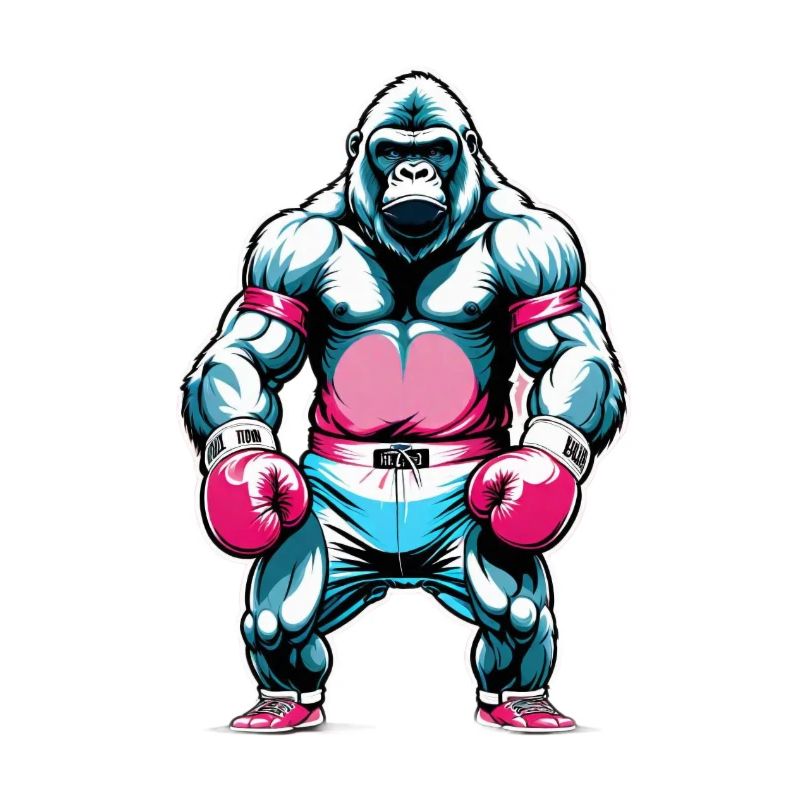 Boxe Boxeur Gorille