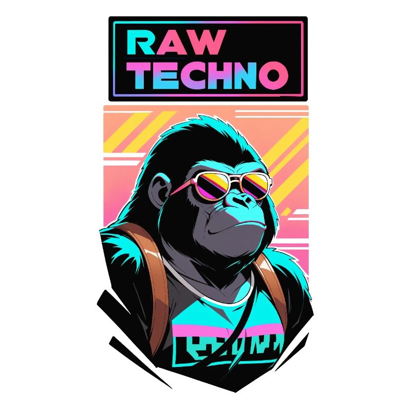 R A W Techno Gorilla