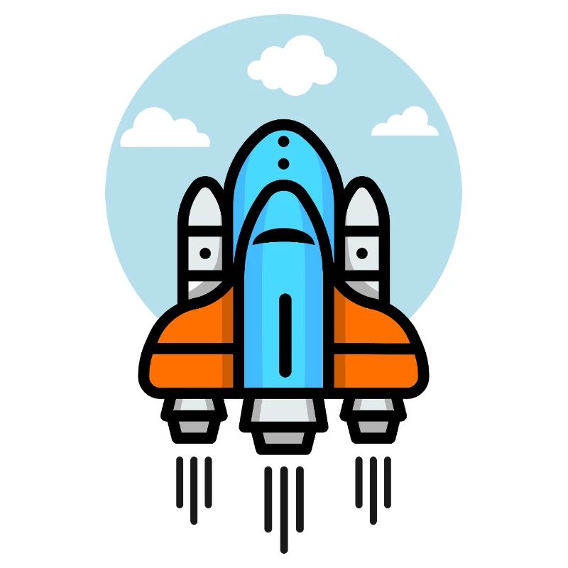 Futuristic Spacecraft Illustration