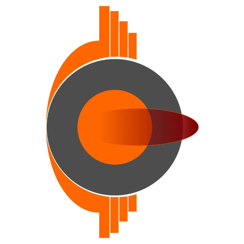 Logo abstrait de l’œil de Phoenix