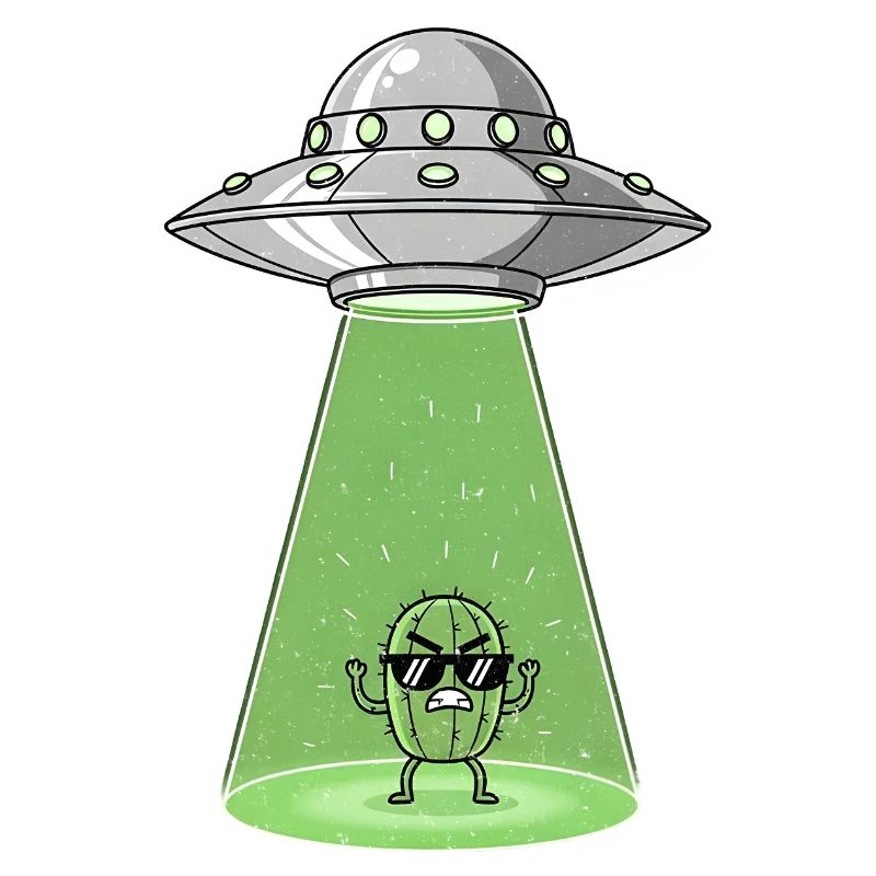 Cactus Alien dans UFO Light