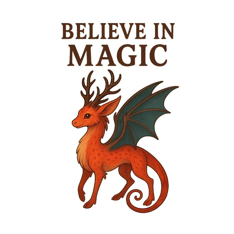 Believe in Magic Drache