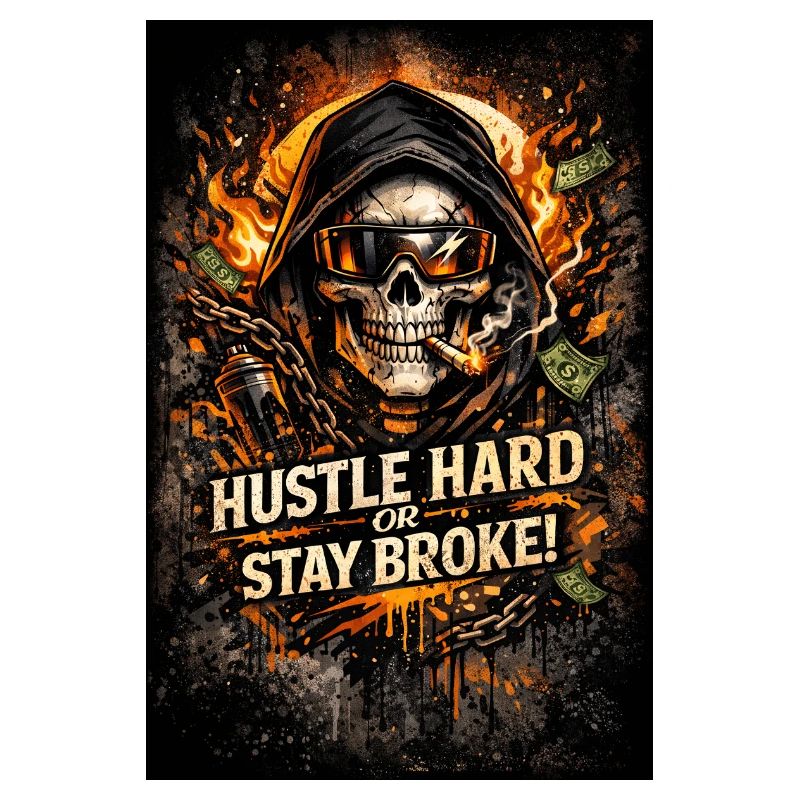 Hustle Hard oder Stay Broke