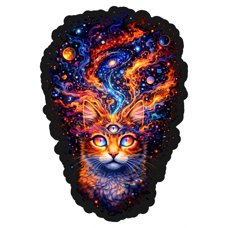 Chat de la Nébuleuse à Trois Yeux