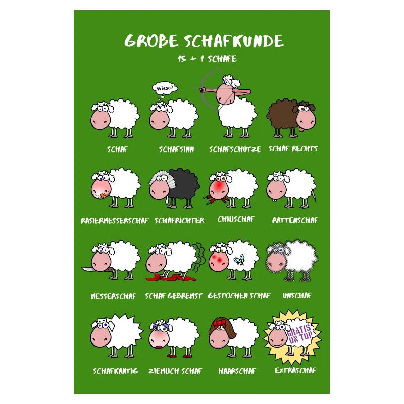 Große Schafkunde Posteredition