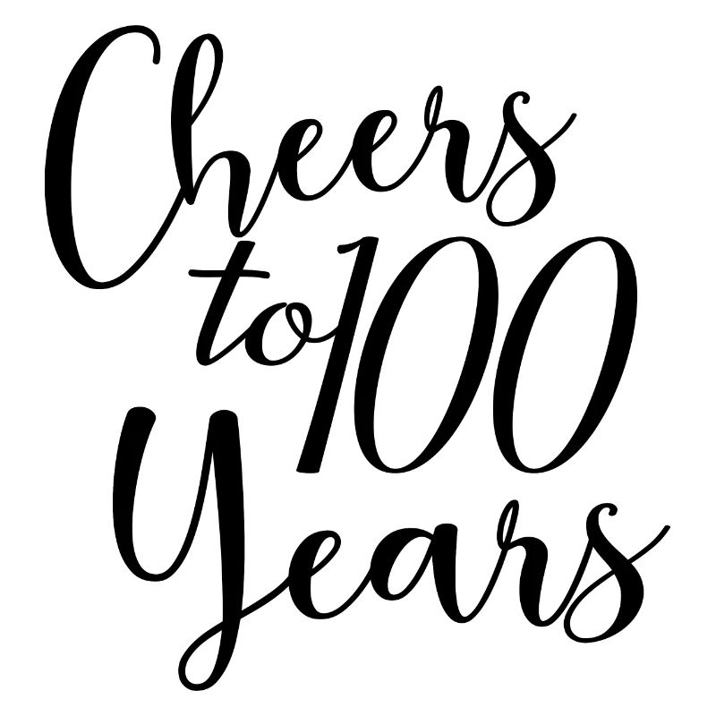 Vive le 100e anniversaire de 100 ans