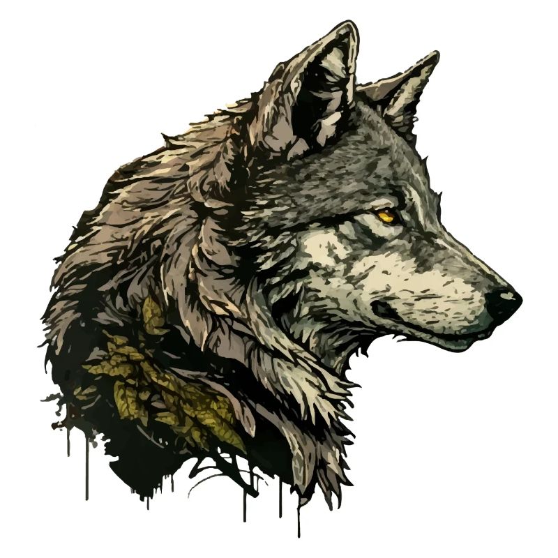 Der graue Wolf