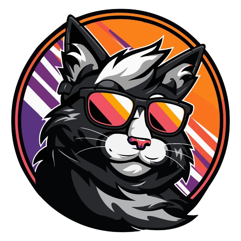 Katze Comic Cool