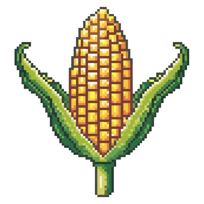 Corn Pixel Icon