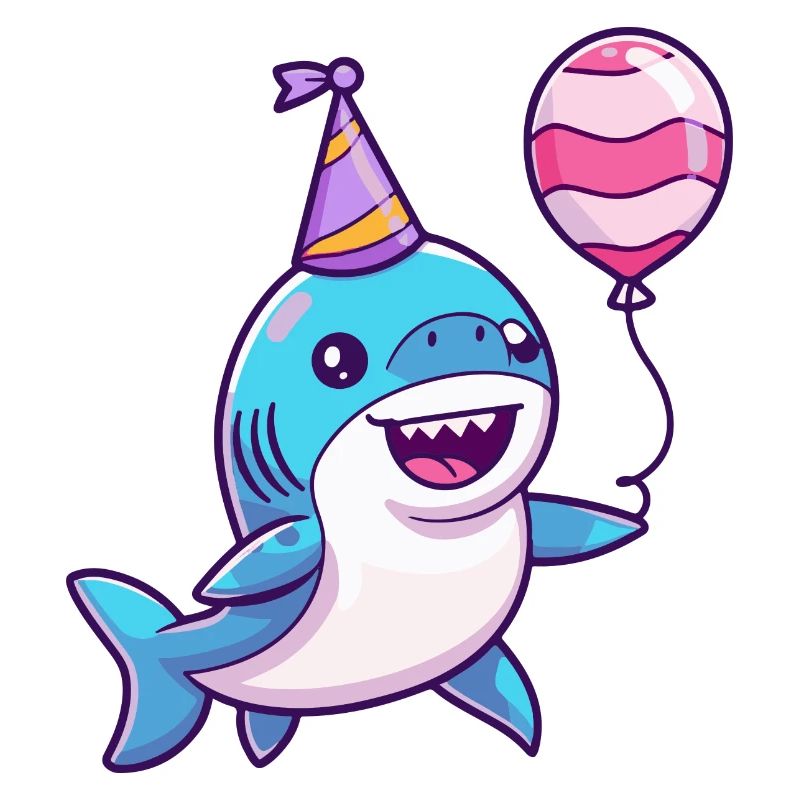 Requin Anniversaire Bébé
