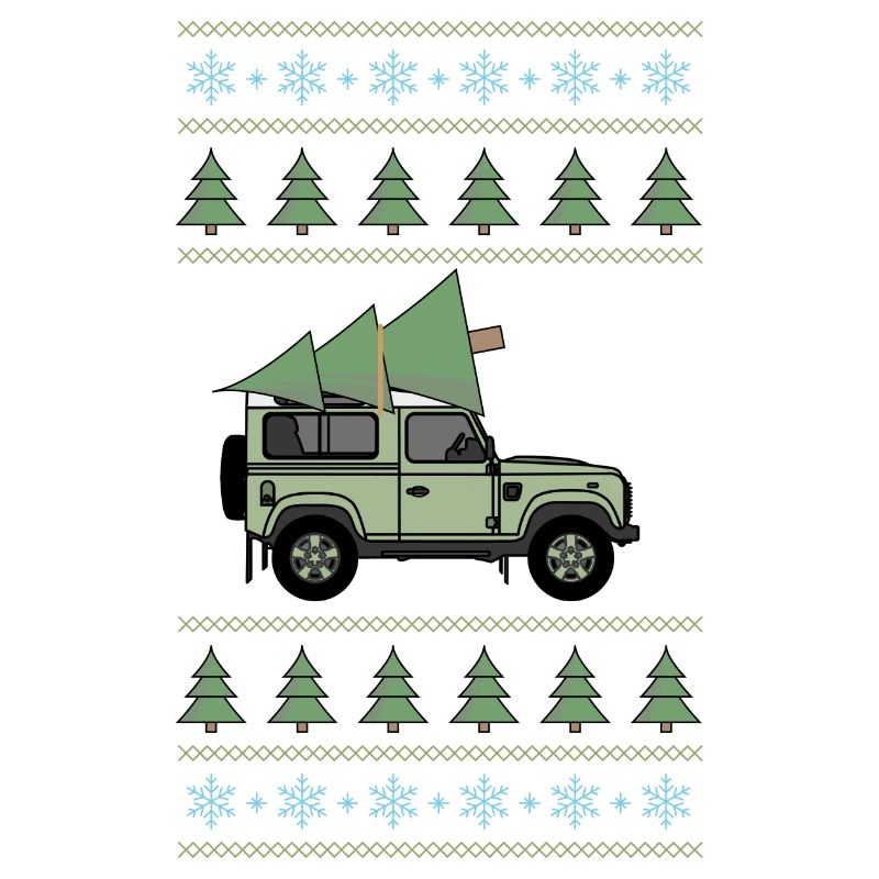 Defender 90 - Sapin de Noël