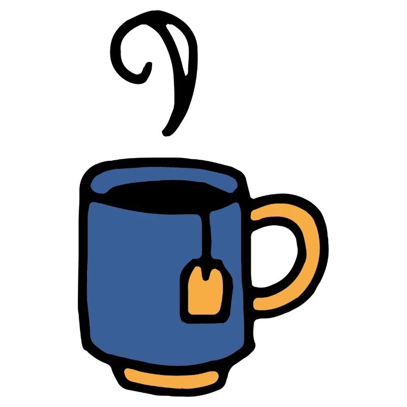 Cup with tea bag