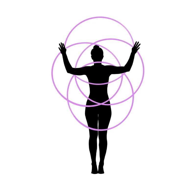 Hulahoop Silhouette