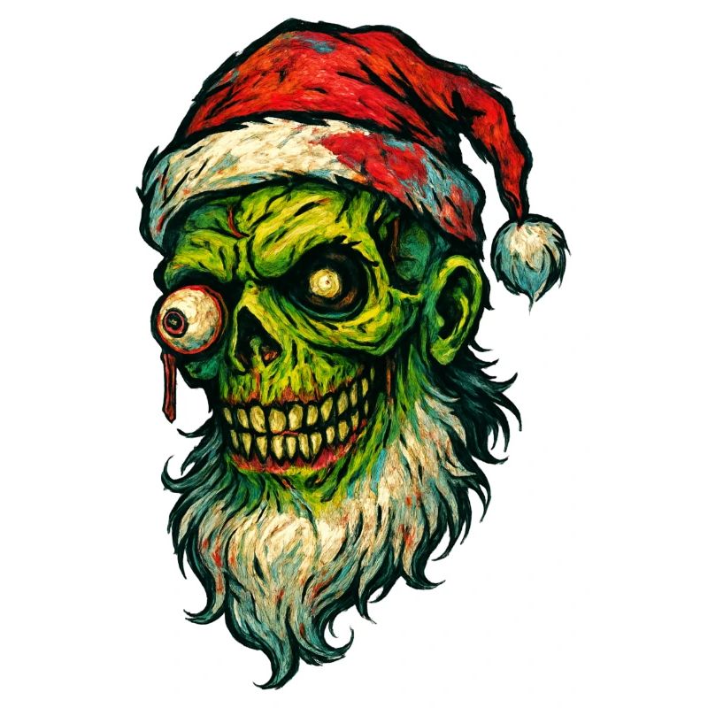 Zombie-Weihnachtsmann