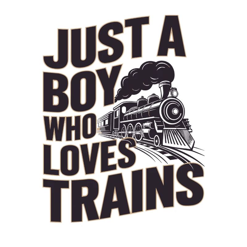 Just a Boy Who Loves Trains