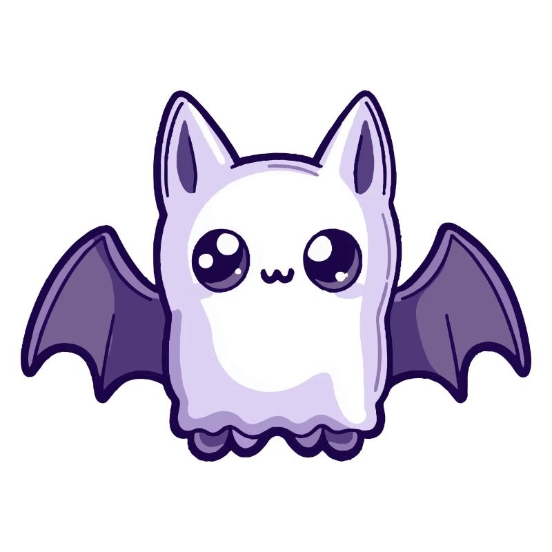 Fledermaus Halloween Comic Geist