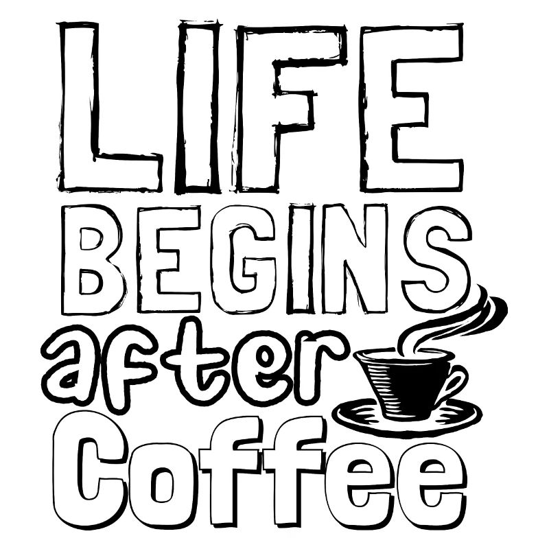 La vie commence après le café
