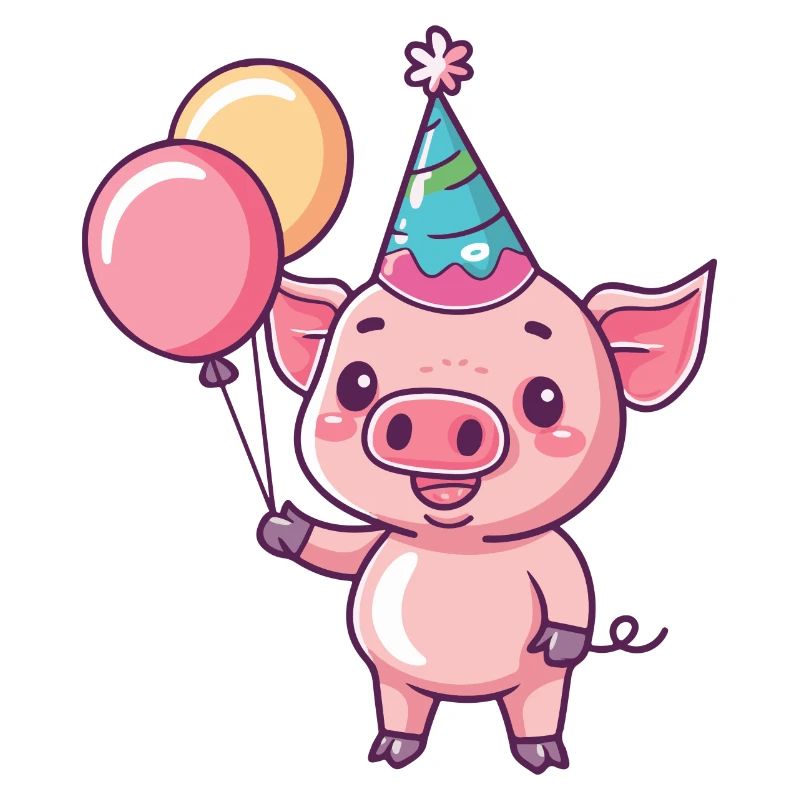 Cochon Anniversaire Bébé